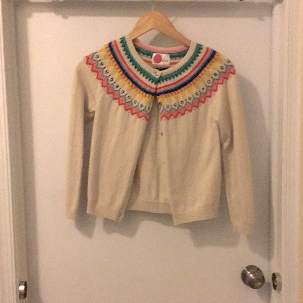 Mini Boden Patterned Cardigan